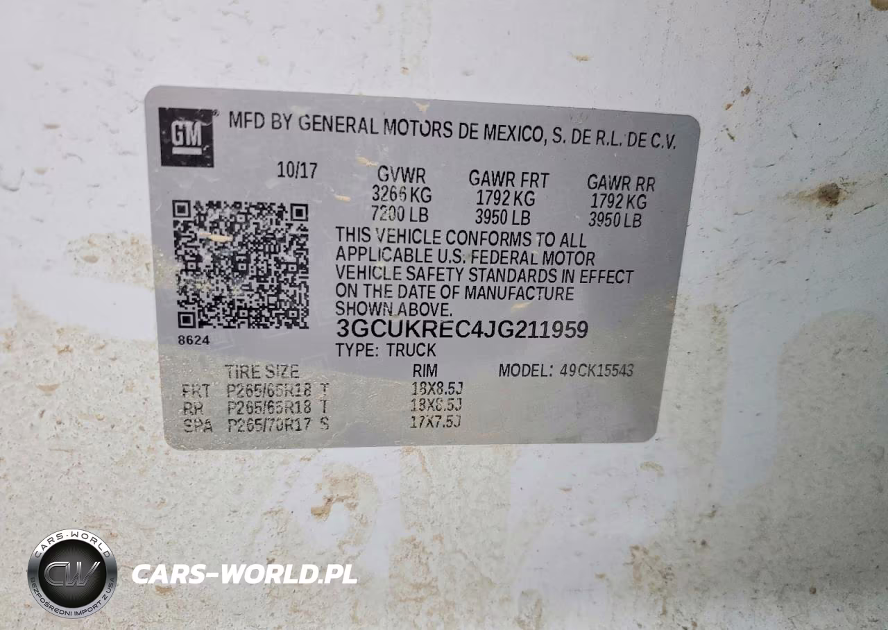 2018 Chevrolet Silverado K1500 Lt VIN:3GCUKREC4JG211959 - 12