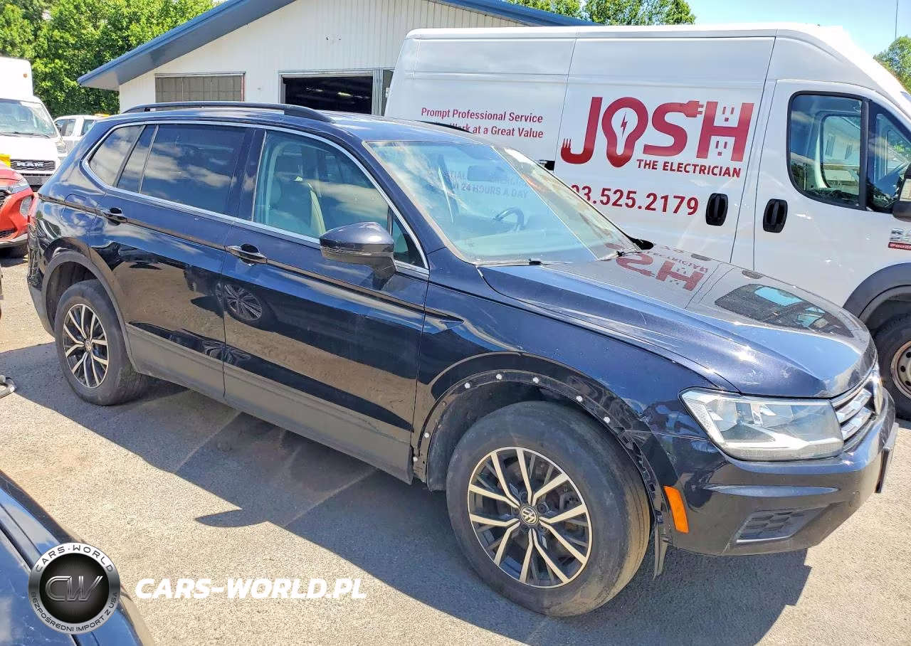 2019 Volkswagen Tiguan Se VIN:3VV2B7AX8KM056356 - 4