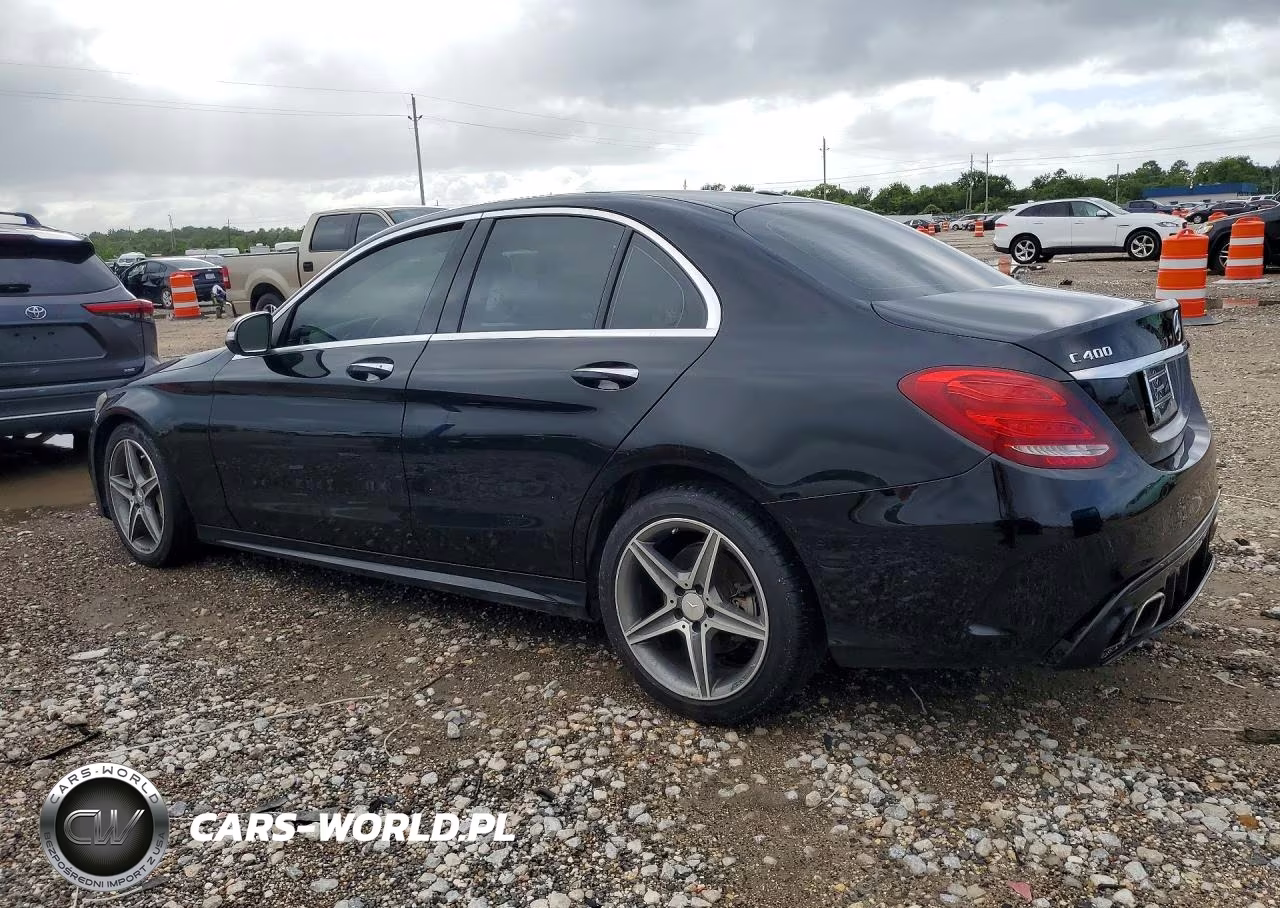 2015 Mercedes-Benz C 400 4Matic VIN:55SWF6GB1FU001816 - 2
