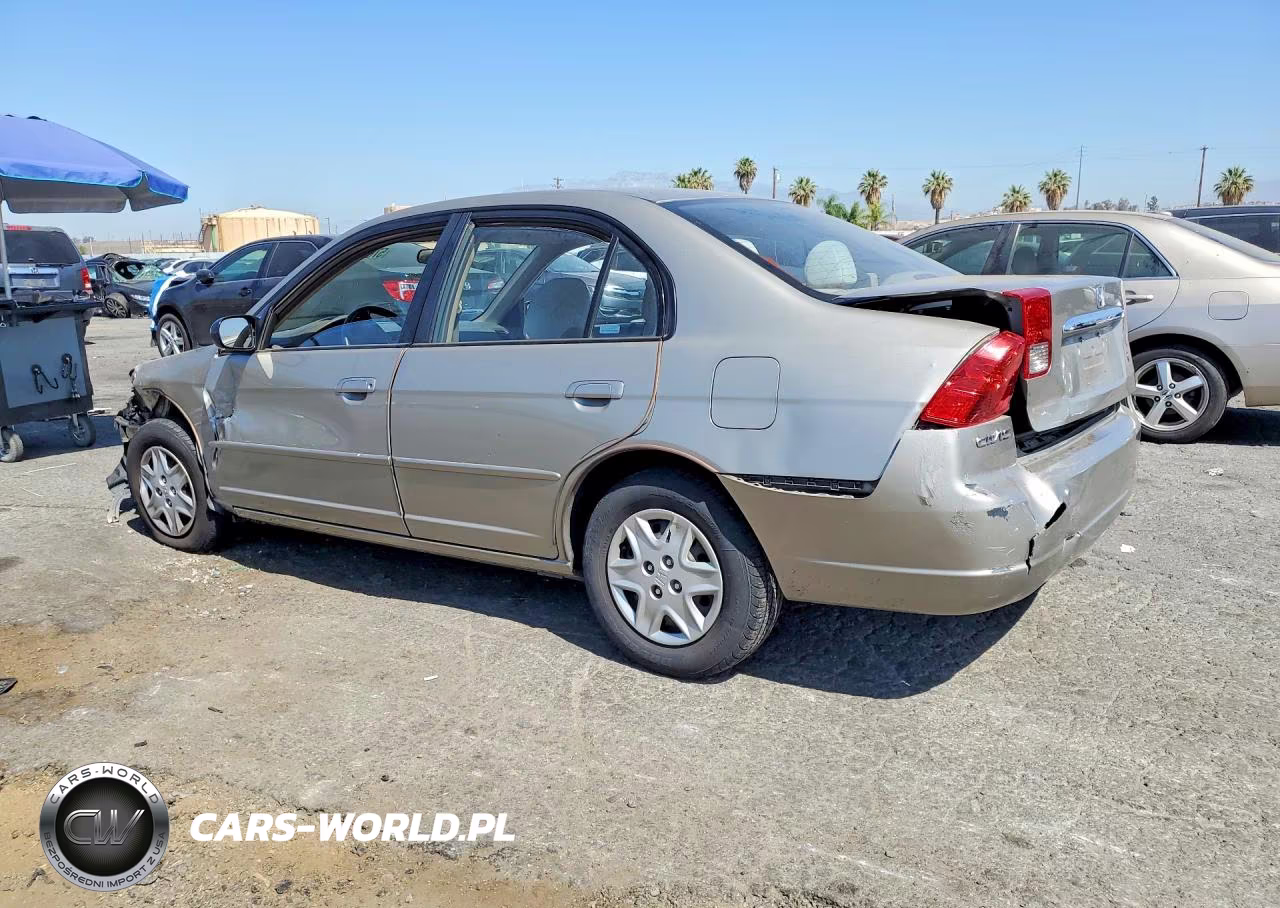2003 Honda Civic Lx VIN:2HGES16533H626863 - 2