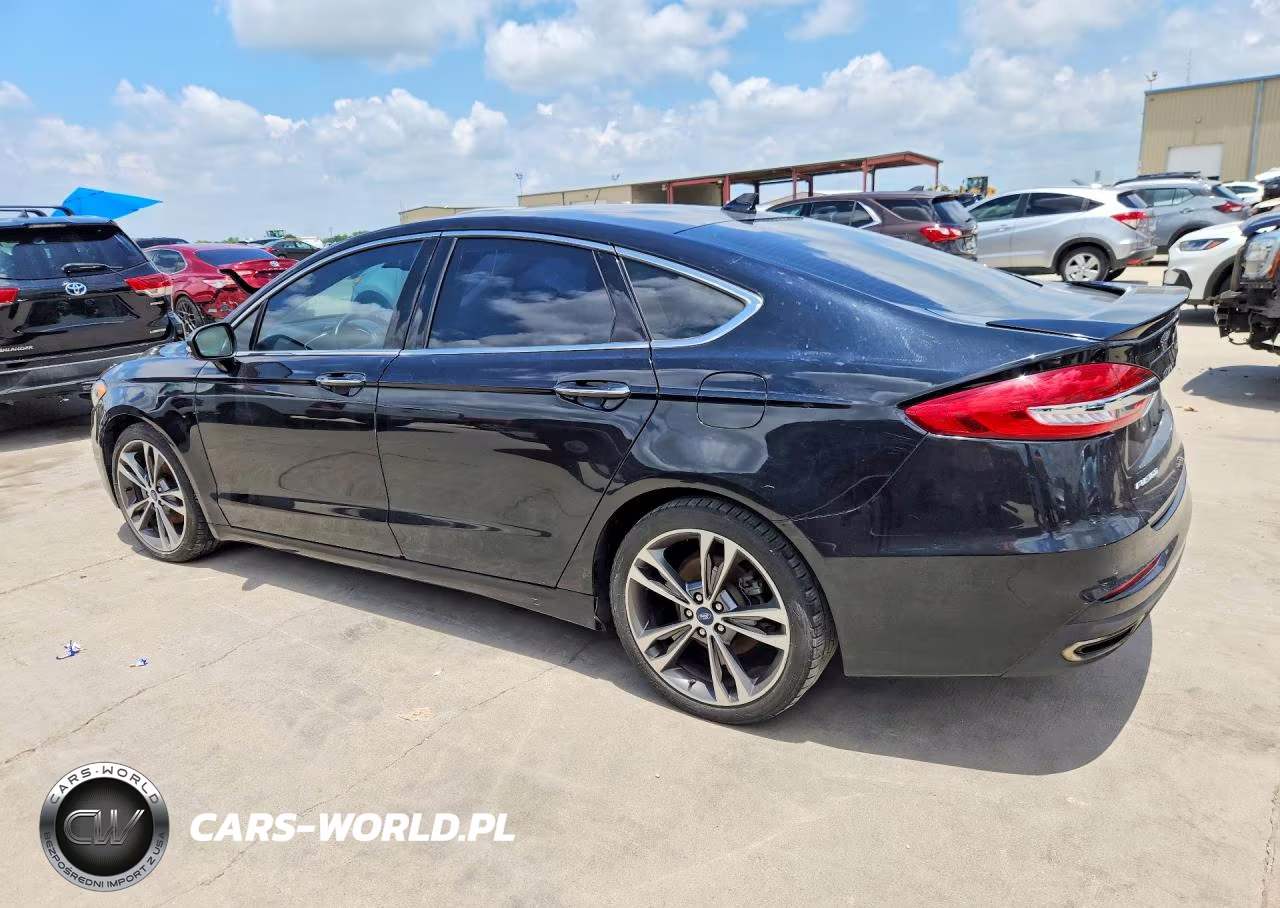 2019 Ford Fusion Titanium VIN:3FA6P0D97KR182755 - 2