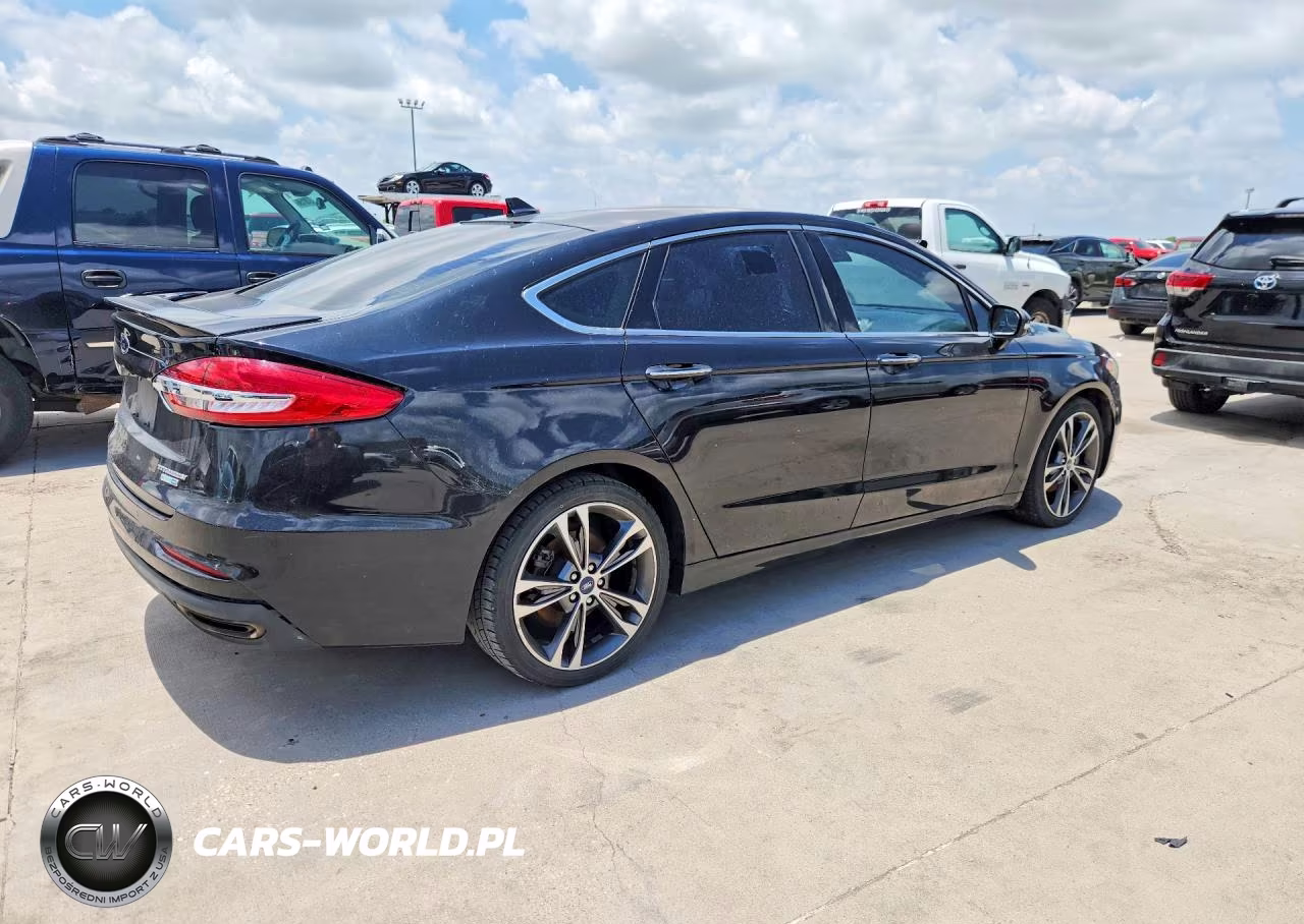 2019 Ford Fusion Titanium VIN:3FA6P0D97KR182755 - 3
