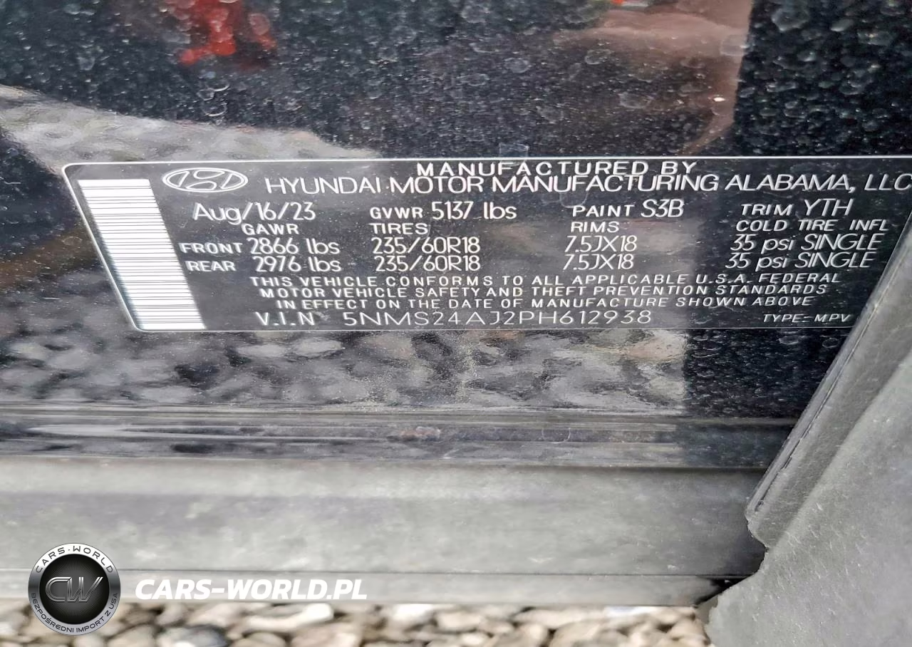 2023 Hyundai Santa Fe Sel VIN:5NMS24AJ2PH612938 - 13