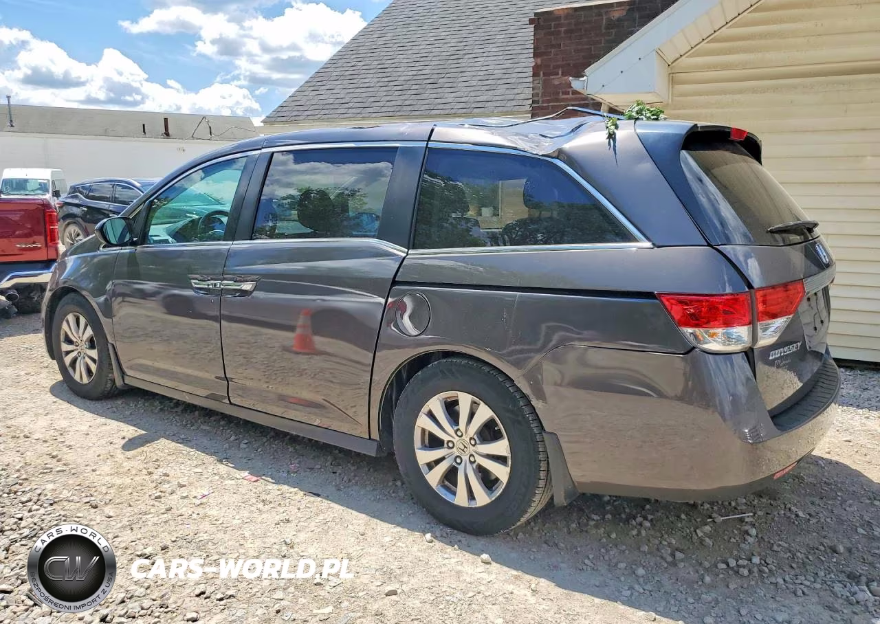 2015 Honda Odyssey Exl VIN:5FNRL5H65FB046308 - 2