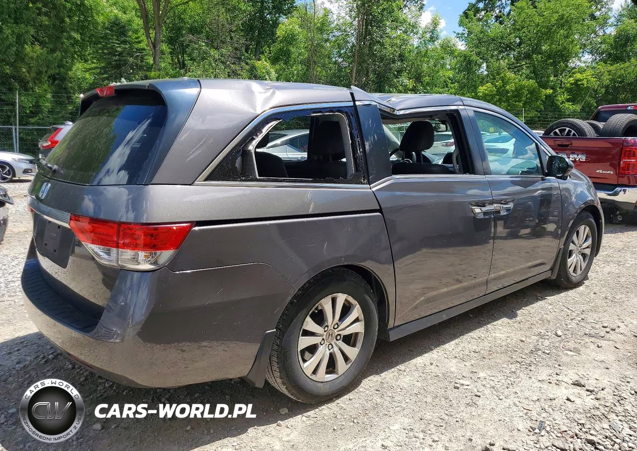 2015 Honda Odyssey Exl VIN:5FNRL5H65FB046308 - 3