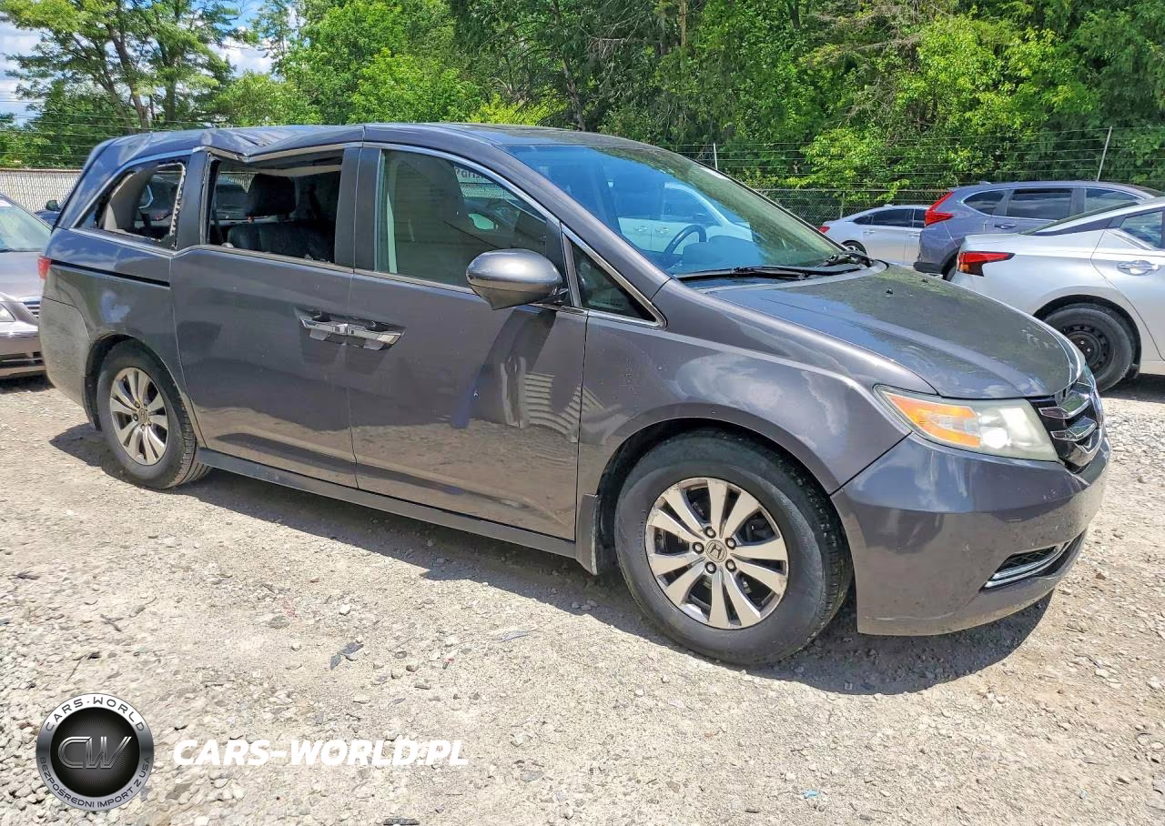 2015 Honda Odyssey Exl VIN:5FNRL5H65FB046308 - 4