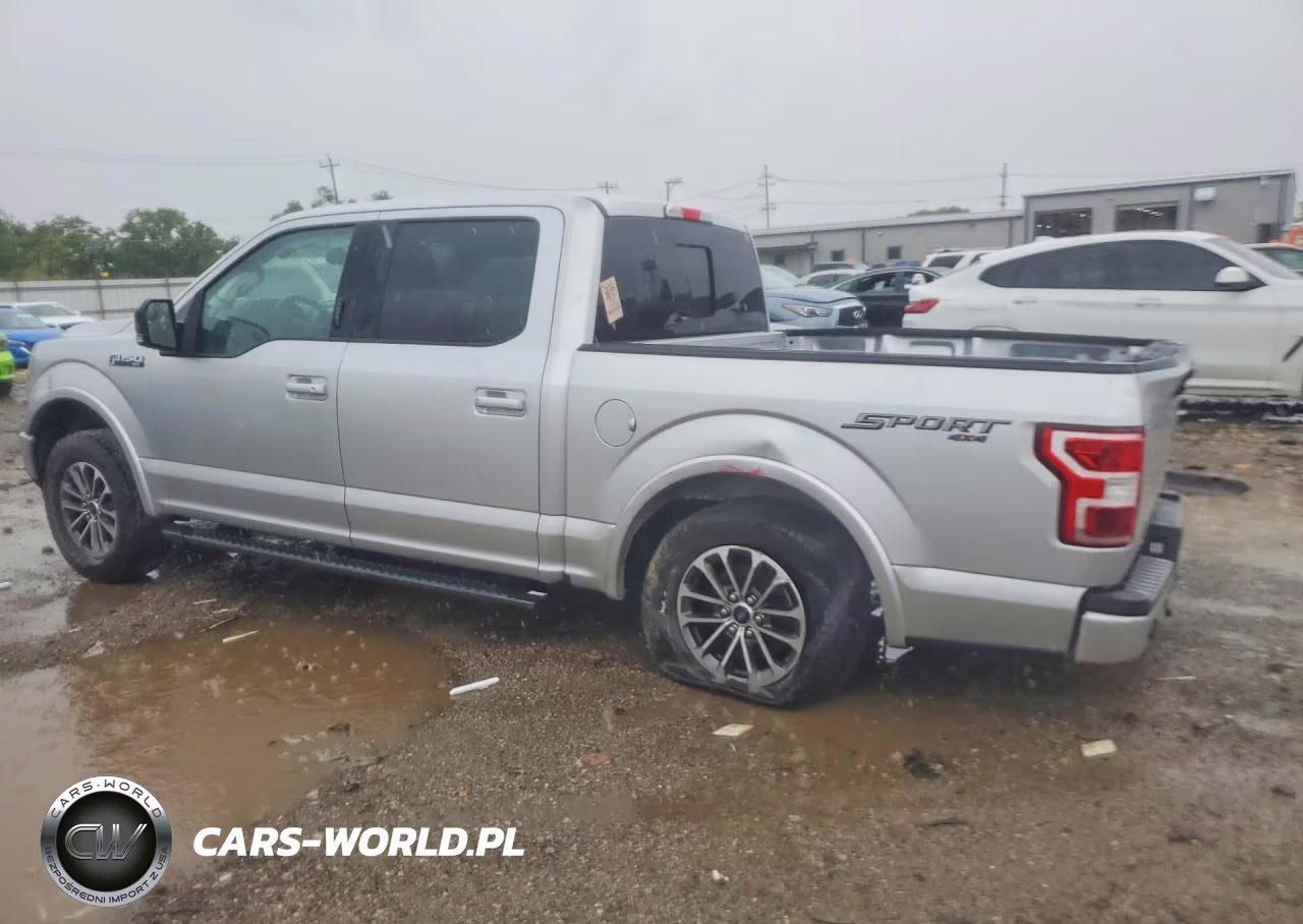 2019 Ford F150 Supercrew VIN:1FTEW1EP3KFB16180 - 2