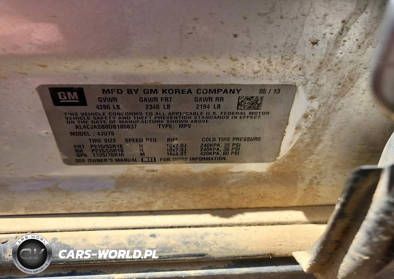 2013 Buick Encore VIN:KL4CJASB8DB185837 - 14