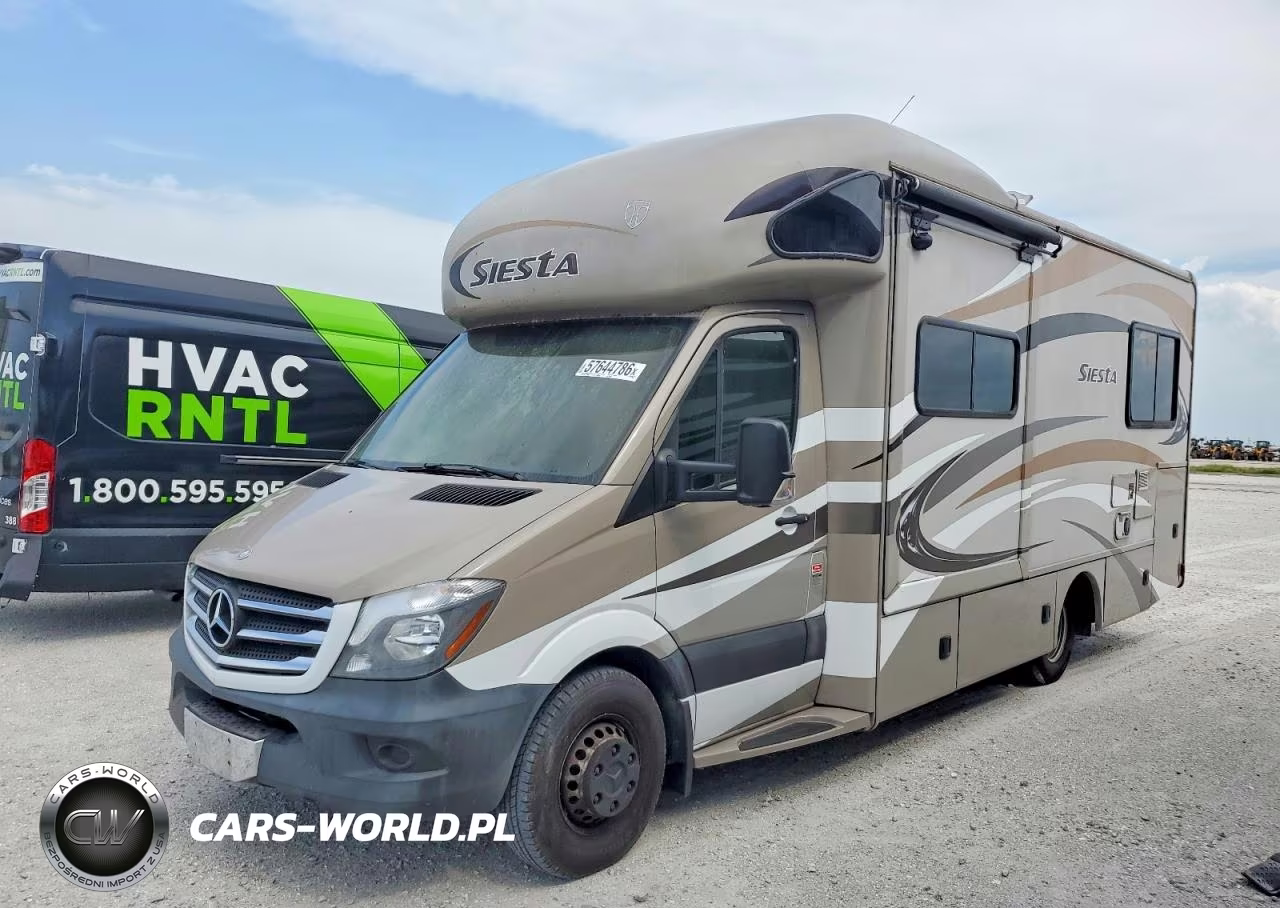 2014 Mercedes-Benz Sprinter Rv VIN:WDAPF4CC3E9564662 - 2