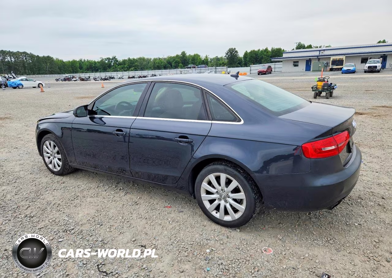 2013 Audi A4 Premium VIN:WAUBFAFL9DN025550 - 2