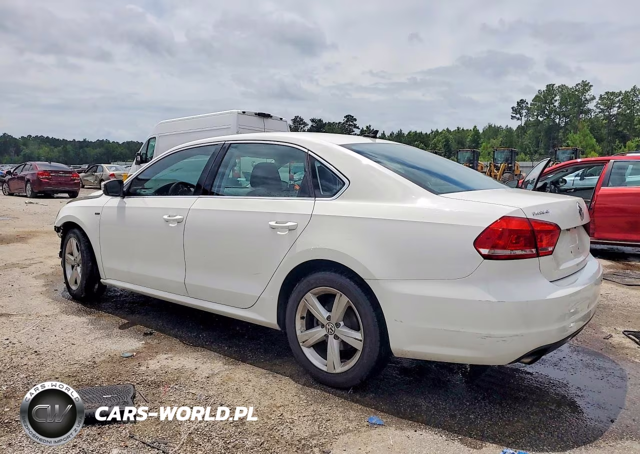 2015 Volkswagen Passat S VIN:1VWAT7A31FC106183 - 2