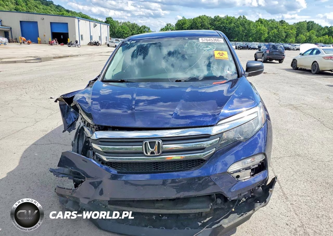 2017 Honda Pilot Lx VIN:5FNYF6H19HB036462 - 5
