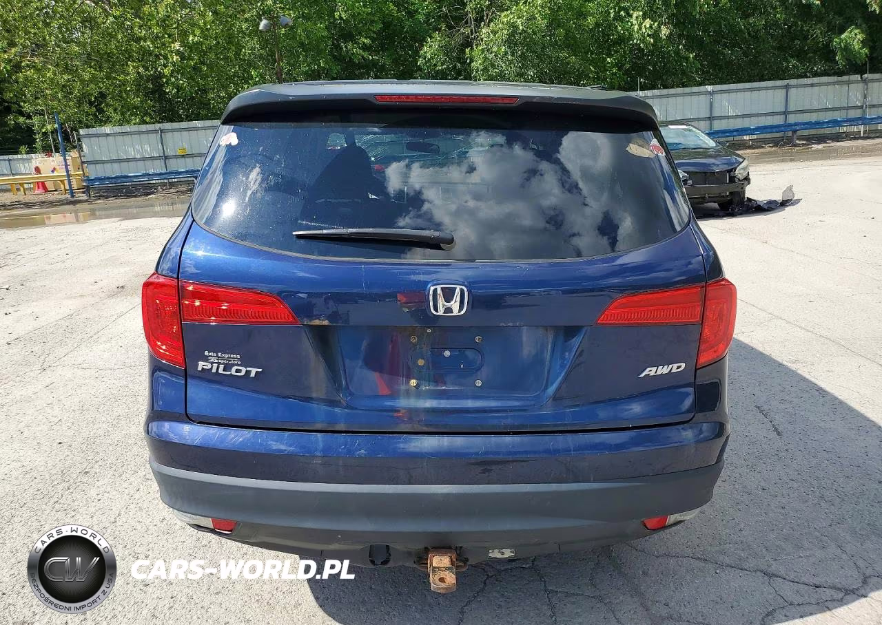 2017 Honda Pilot Lx VIN:5FNYF6H19HB036462 - 6