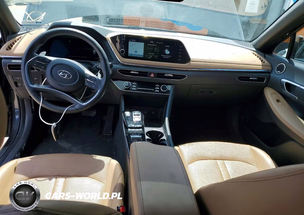 2021 Hyundai Sonata Limited VIN:KMHL34J21MA156989 - 8