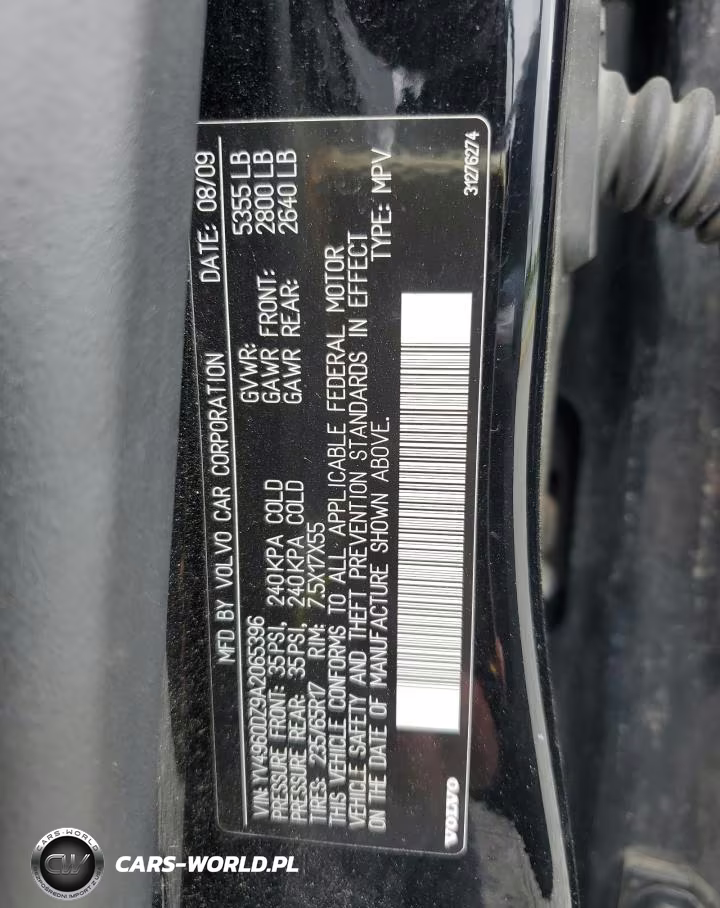 2010 Volvo Xc60 3.2 VIN:YV4960DZ9A2065396 - 12