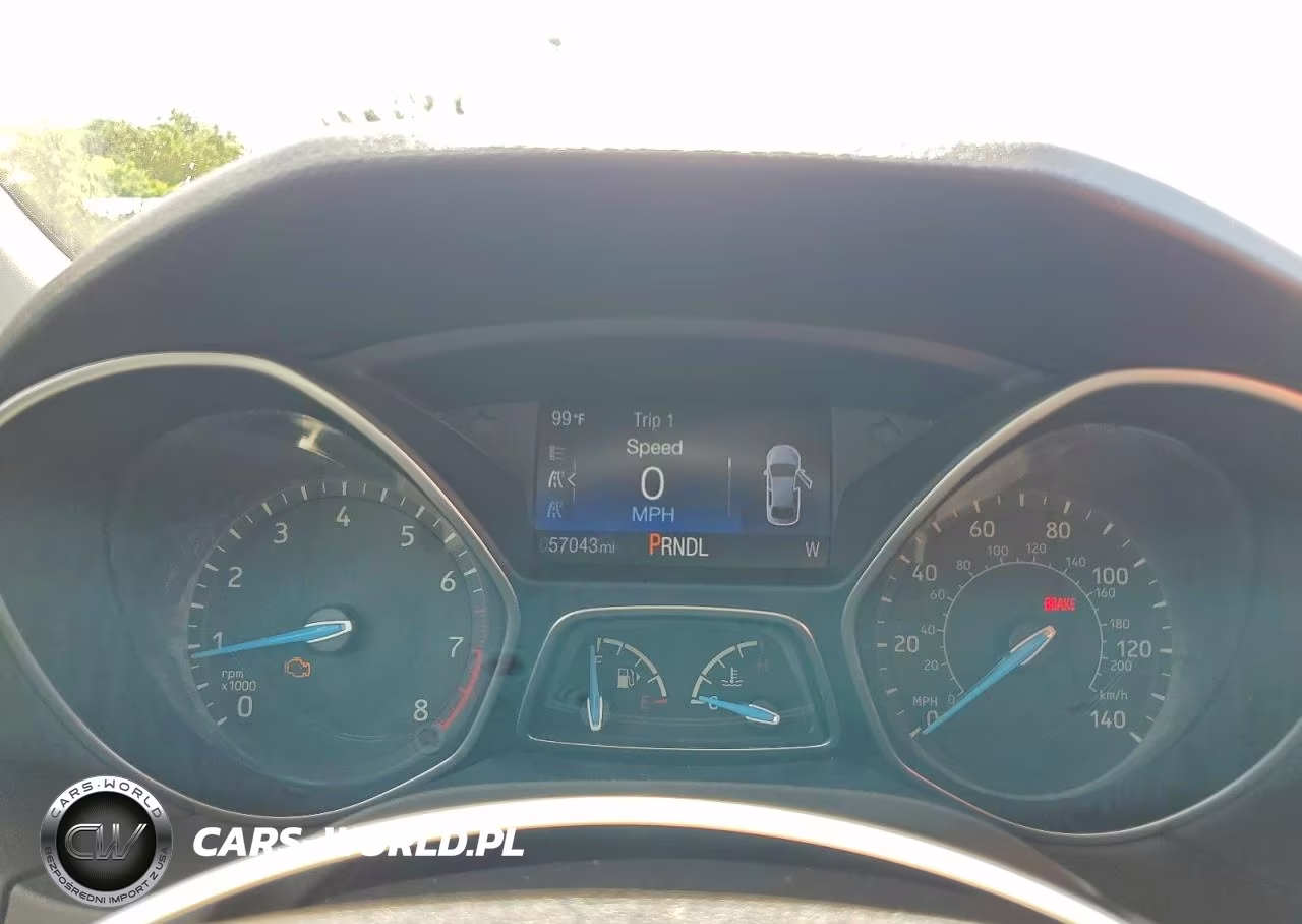 2017 Ford Focus Se VIN:1FADP3F26HL337845 - 9