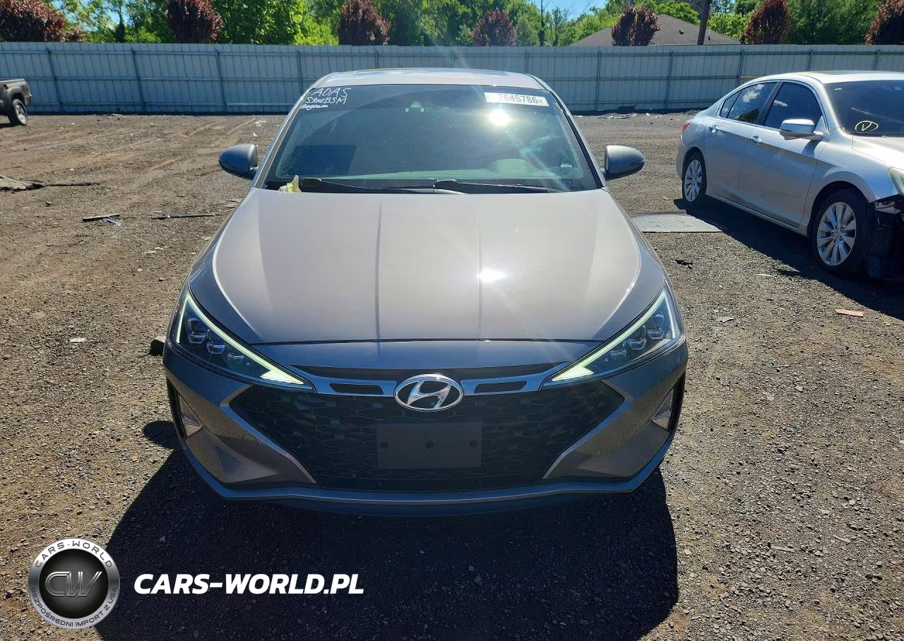 2020 Hyundai Elantra Sport VIN:KMHD04LB2LU019065 - 5