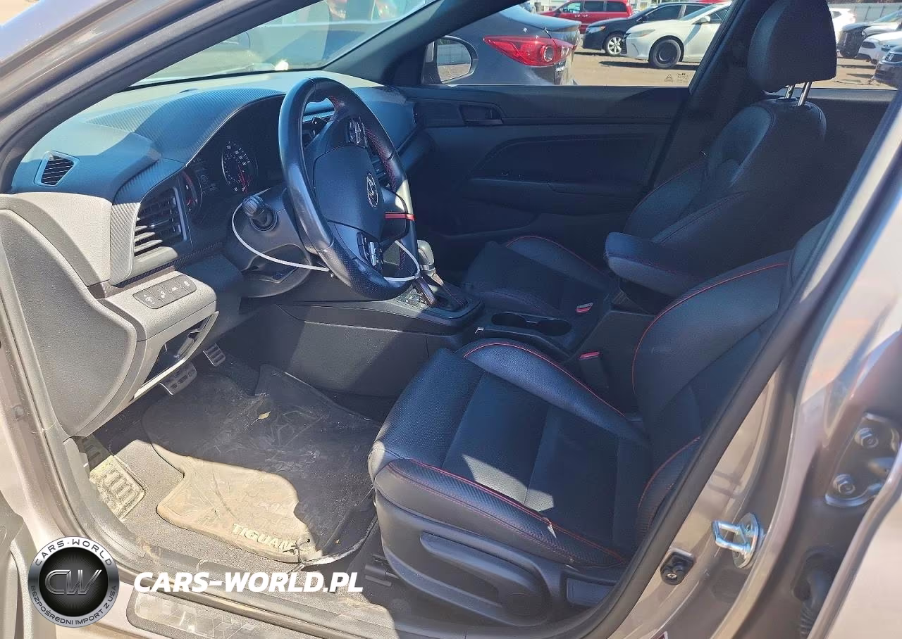 2020 Hyundai Elantra Sport VIN:KMHD04LB2LU019065 - 7