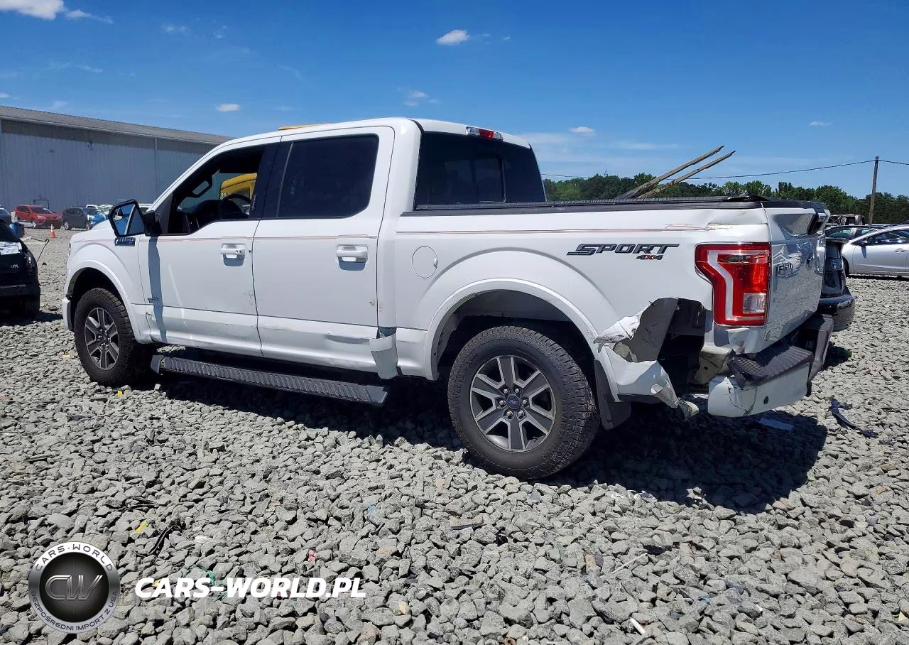 2016 Ford F150 Supercrew VIN:1FTEW1EP8GFC64350 - 2