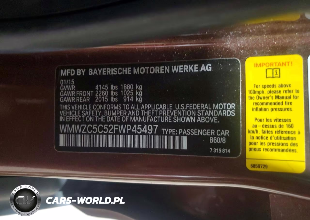 2015 Mini Cooper S Countryman VIN:WMWZC5C52FWP45497 - 12