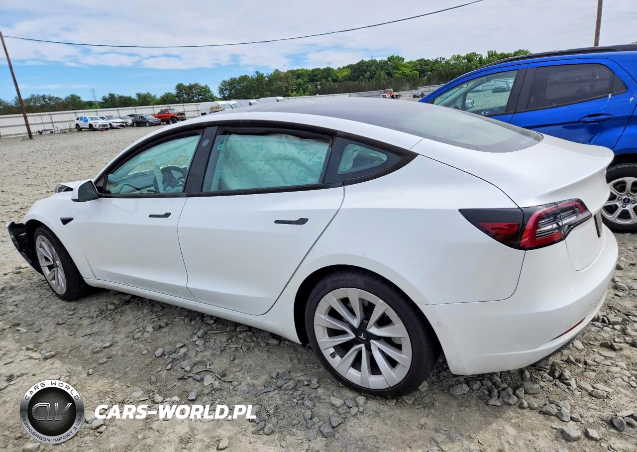 2022 Tesla Model 3 VIN:5YJ3E1EB4NF180509 - 2