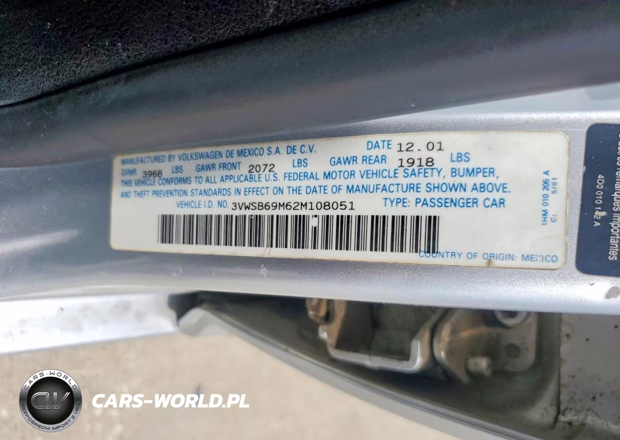 2002 Volkswagen Jetta Gls VIN:3VWSB69M62M108051 - 12