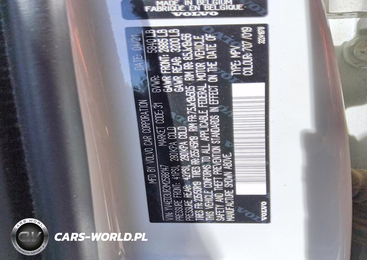 2021 Volvo Xc40 Recharge VIN:YV4ED3UR3M2588147 - 14