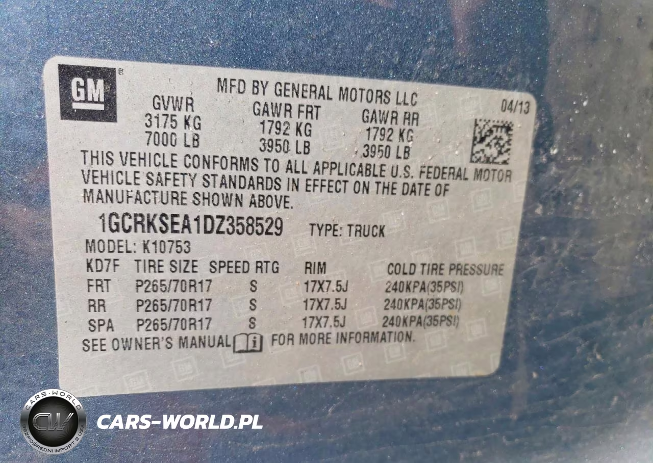 2013 Chevrolet Silverado K1500 Lt VIN:1GCRKSEA1DZ358529 - 12