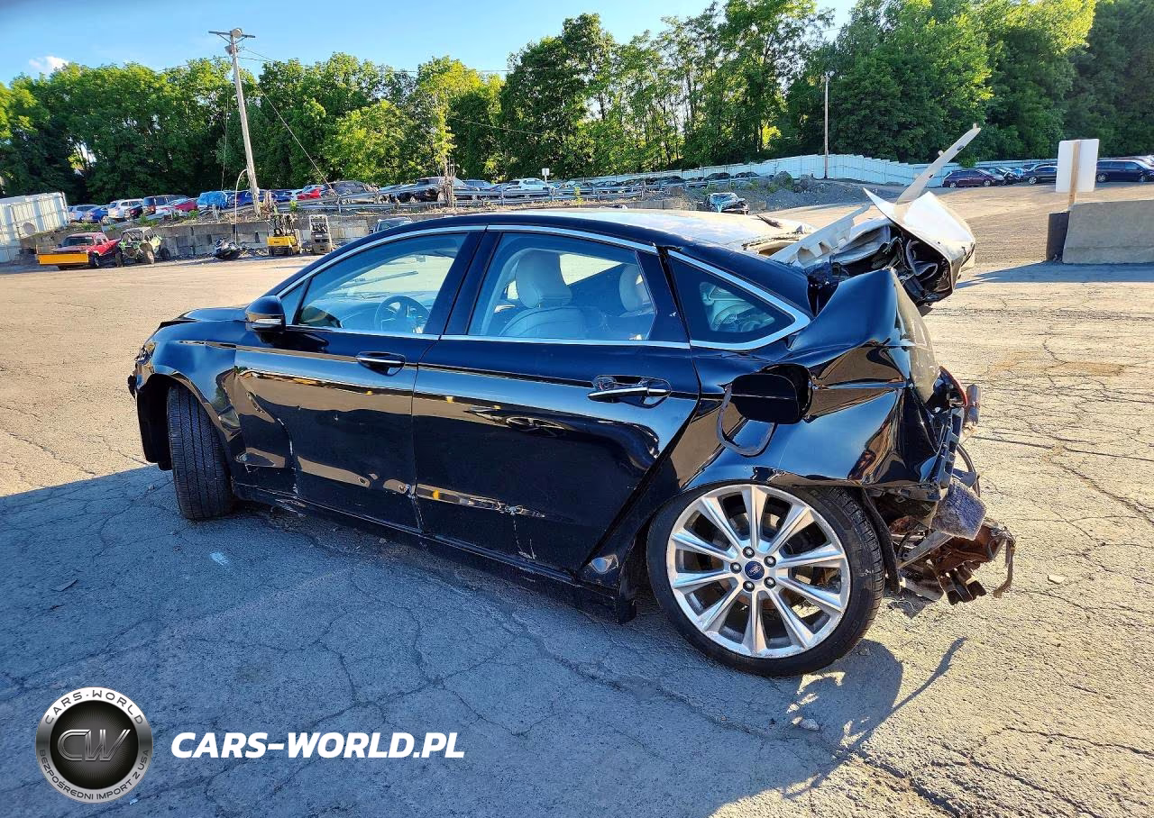 2017 Ford Fusion Titanium VIN:3FA6P0D95HR218516 - 2