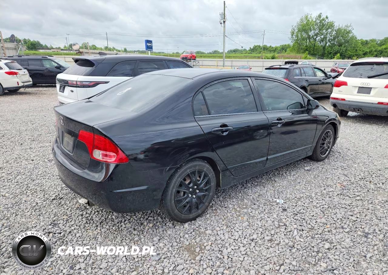2008 Honda Civic Lx VIN:2HGFA15528H514653 - 3