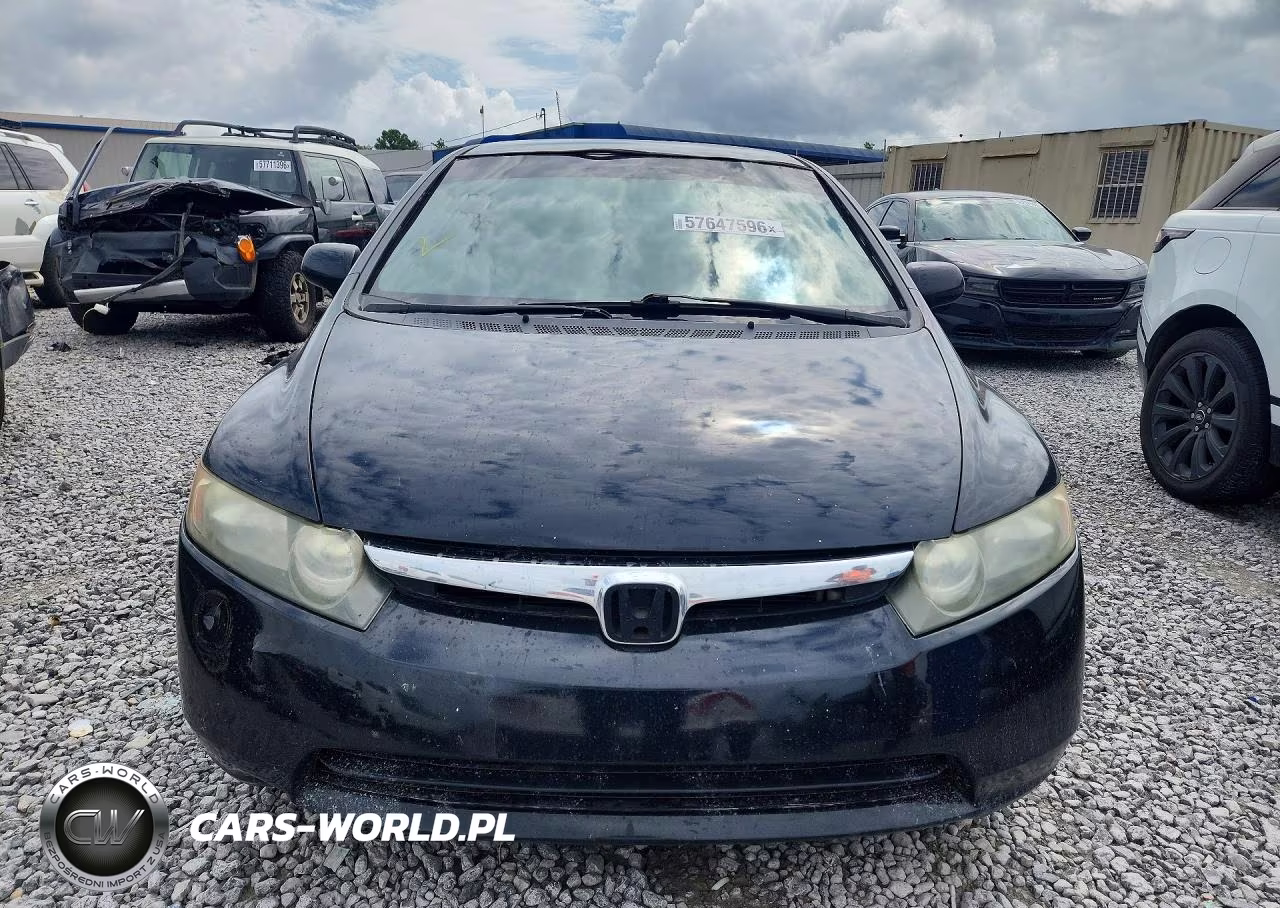 2008 Honda Civic Lx VIN:2HGFA15528H514653 - 5