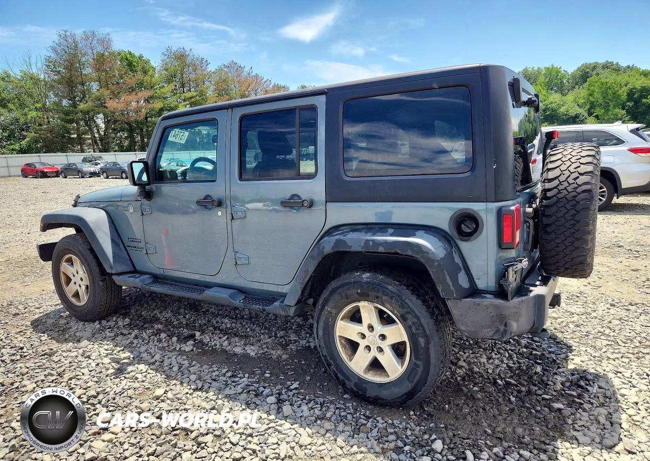2014 Jeep Wrangler Unlimited Sport VIN:1C4BJWDG3EL163389 - 2