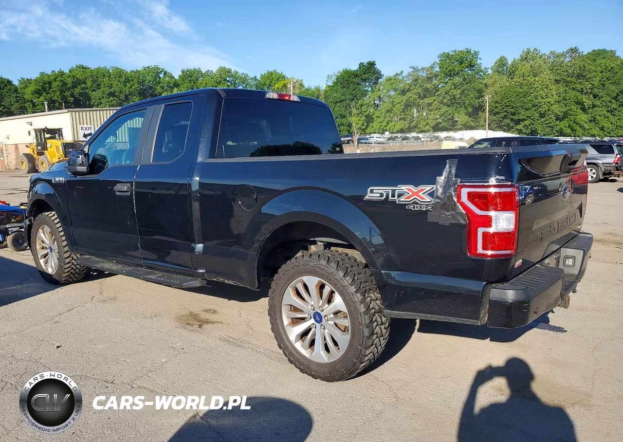 2018 Ford F150 Super Cab VIN:1FTEX1EP7JFA85012 - 2