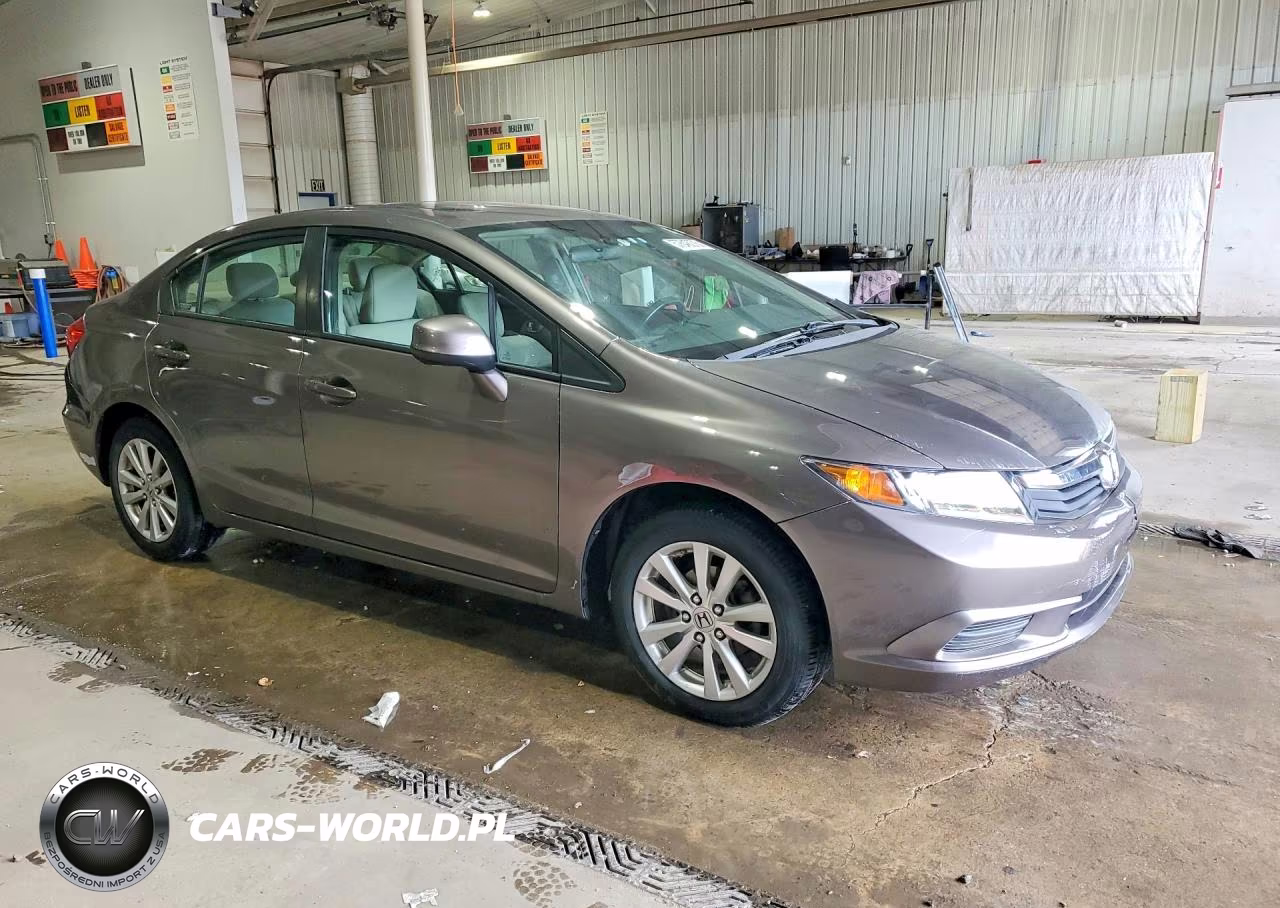 2012 Honda Civic Ex VIN:19XFB2F81CE320792 - 4