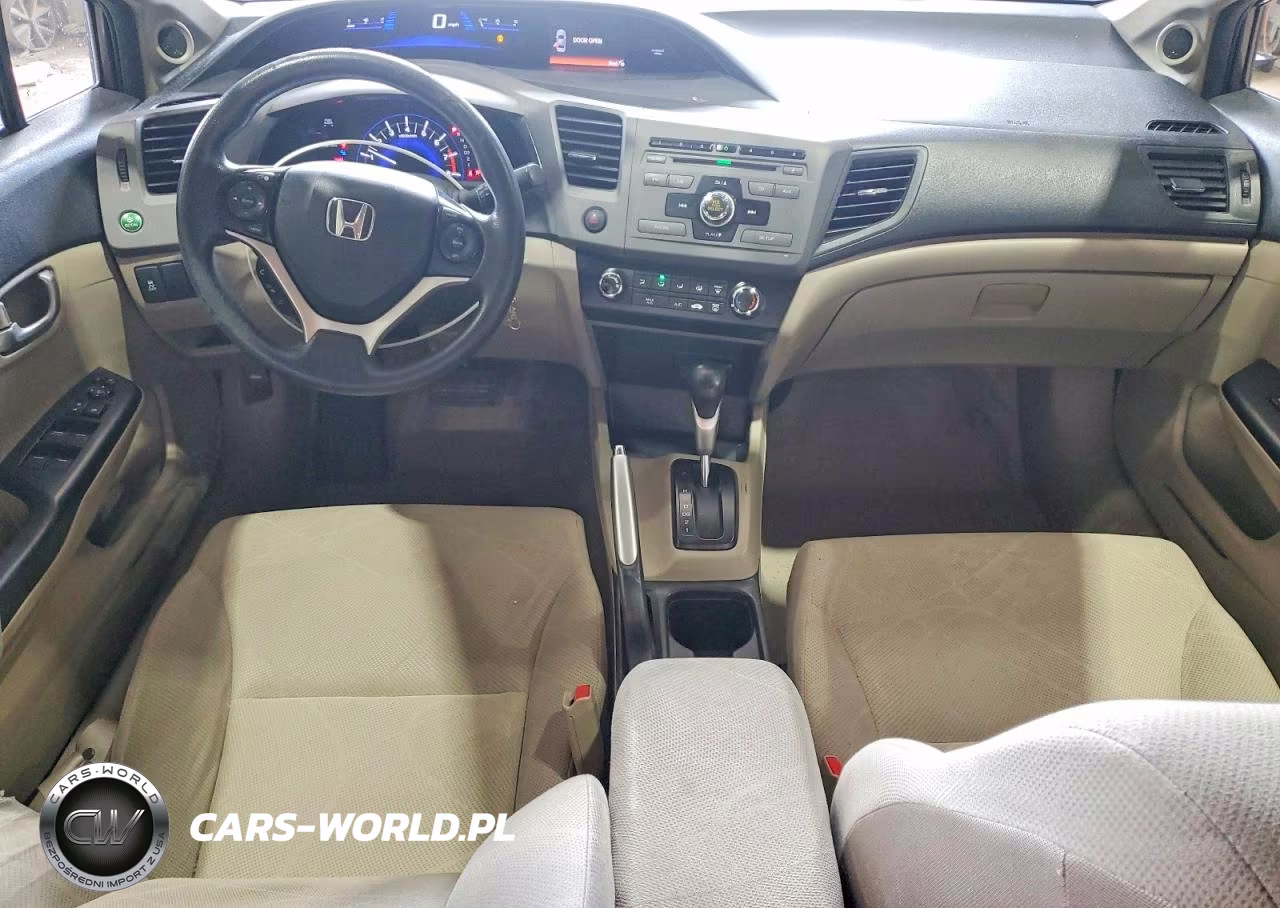 2012 Honda Civic Ex VIN:19XFB2F81CE320792 - 8