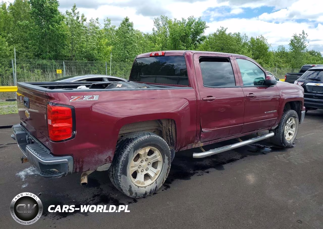 2015 Chevrolet Silverado K1500 Lt VIN:3GCUKRECXFG352896 - 3