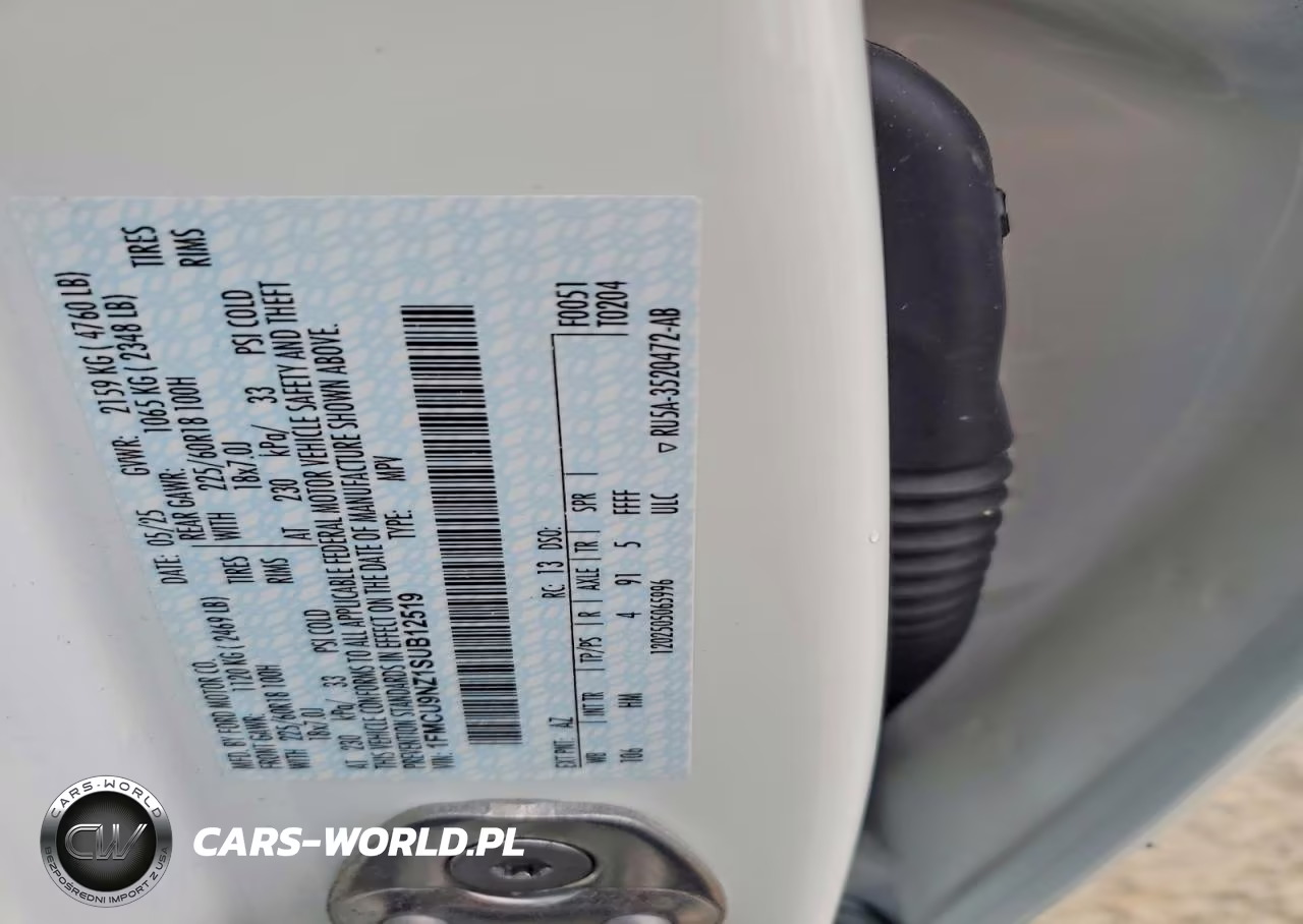 2025 Ford Escape St Line Select VIN:1FMCU9NZ1SUB12519 - 13