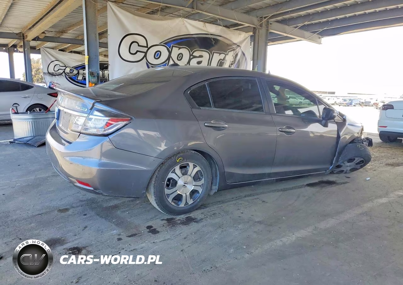 2013 Honda Civic Hybrid L VIN:19XFB4F31DE200301 - 3