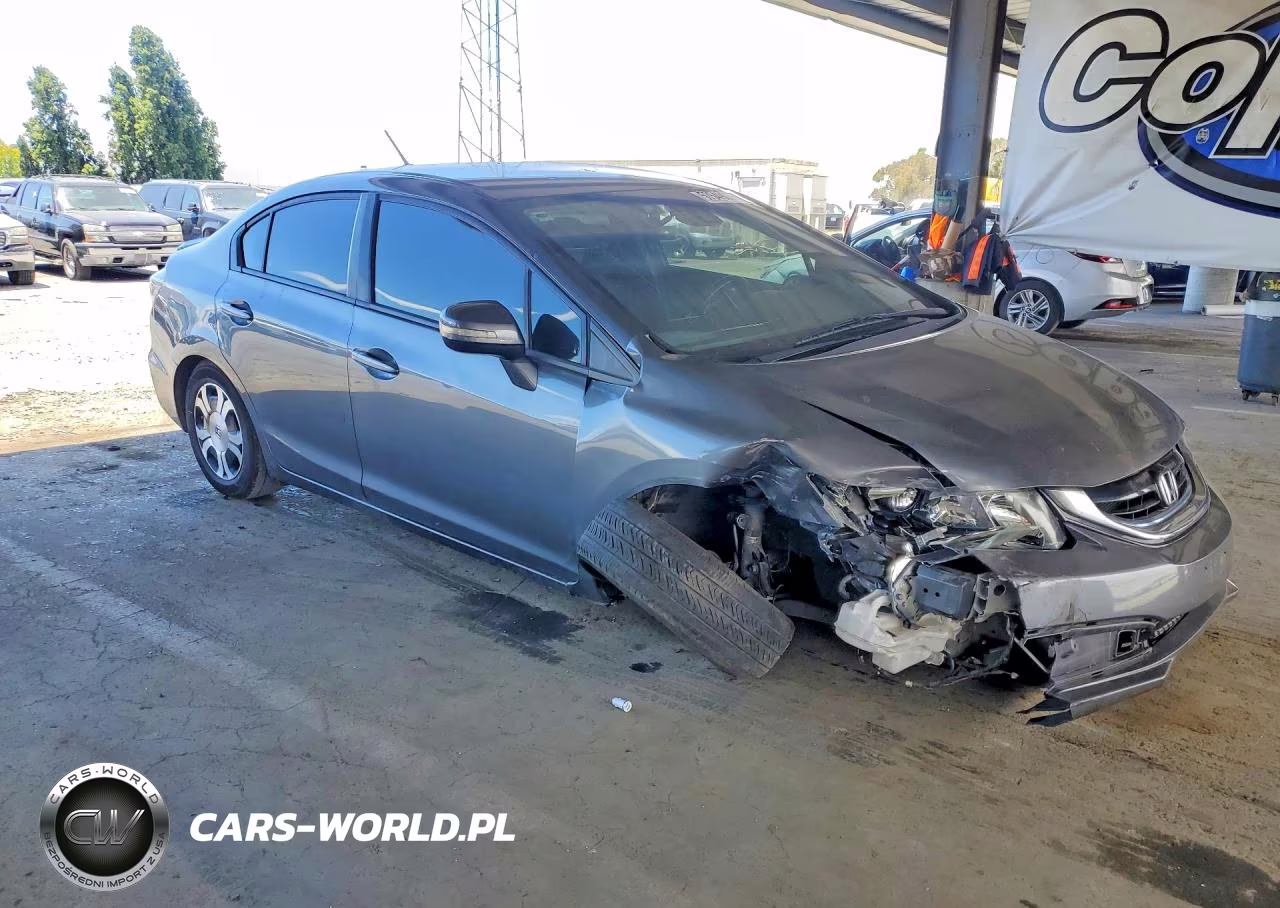 2013 Honda Civic Hybrid L VIN:19XFB4F31DE200301 - 4