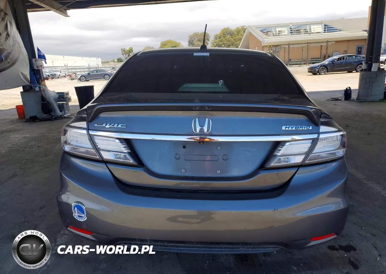 2013 Honda Civic Hybrid L VIN:19XFB4F31DE200301 - 6