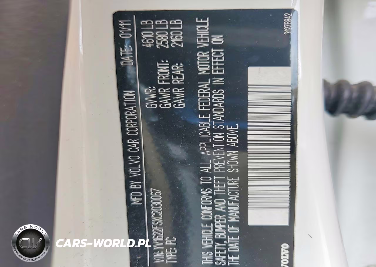 2012 Volvo S60 T5 VIN:YV1622FSXC2030067 - 12