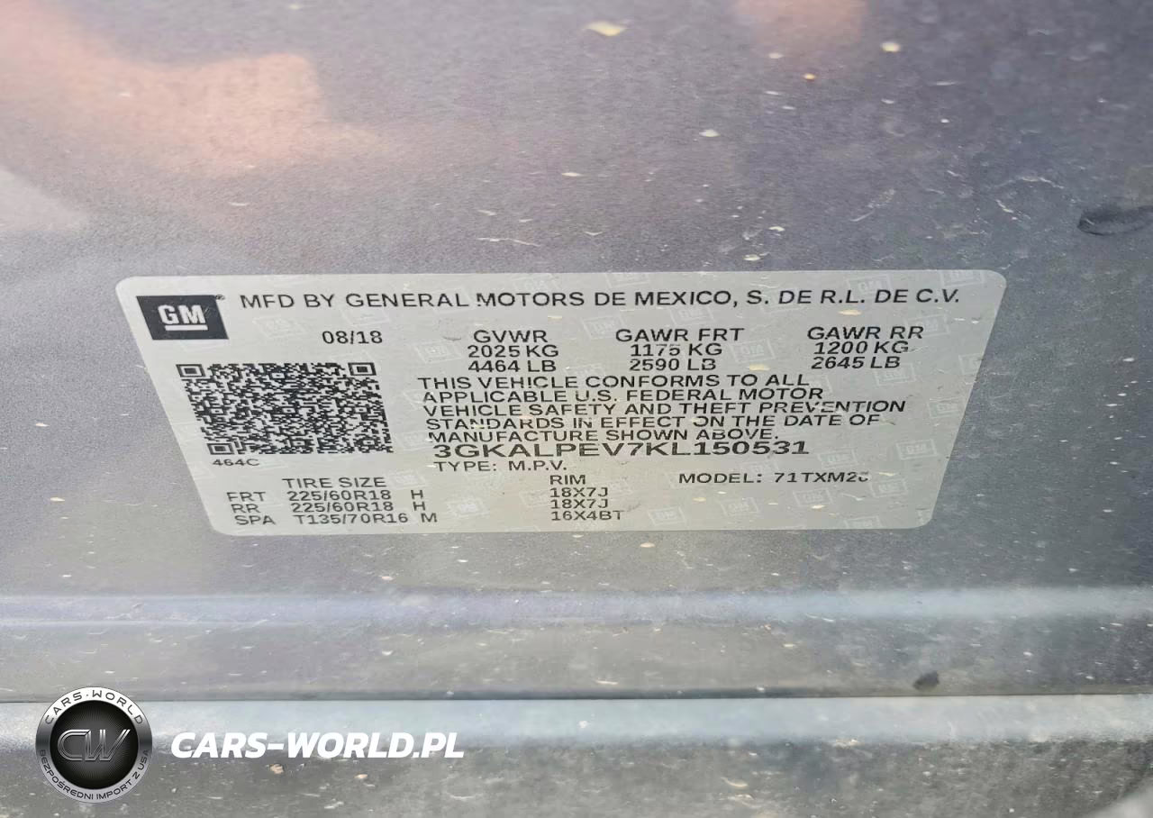 2019 GMC Terrain Slt VIN:3GKALPEV7KL150531 - 12