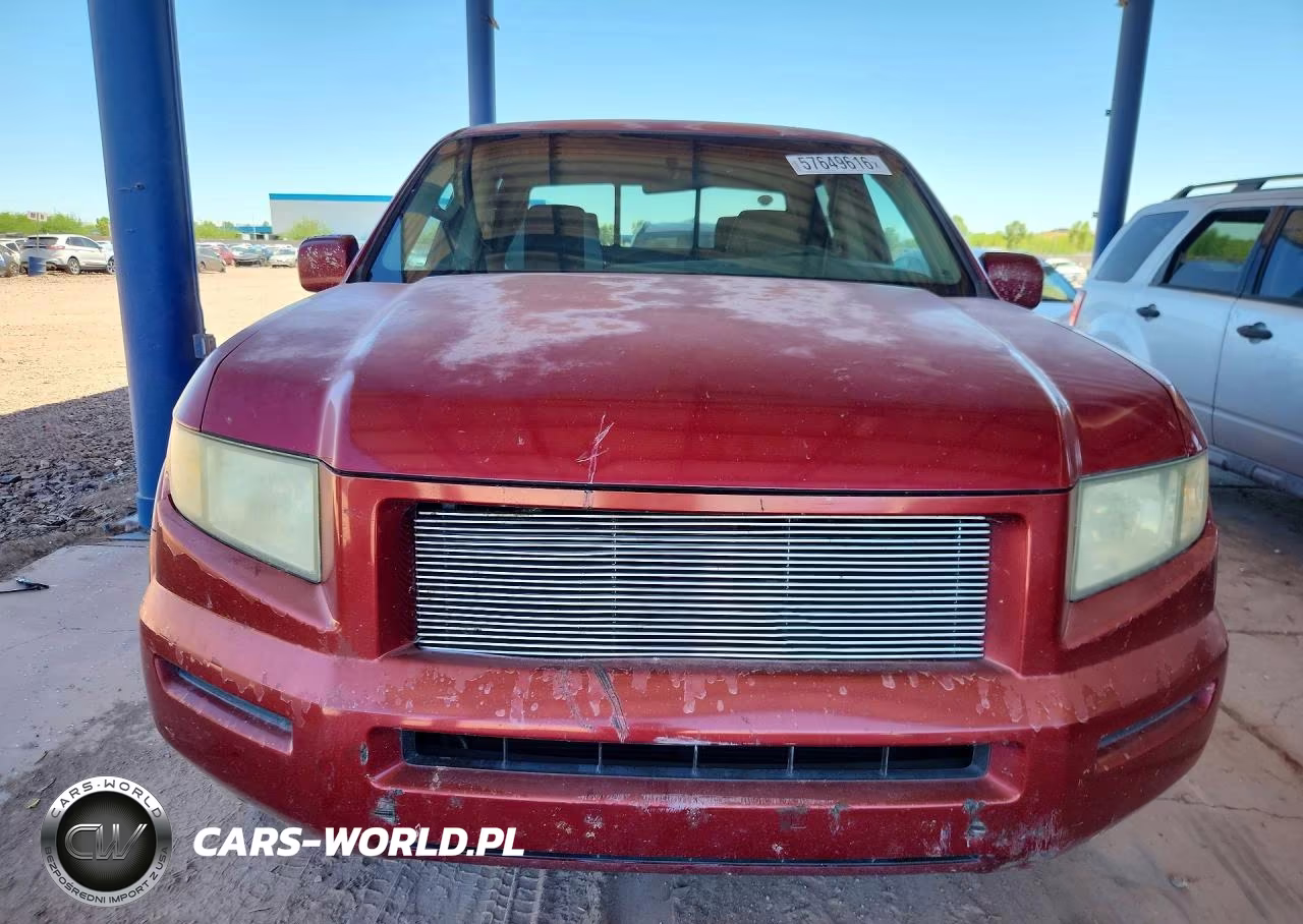 2006 Honda Ridgeline Rts VIN:2HJYK16446H554333 - 5