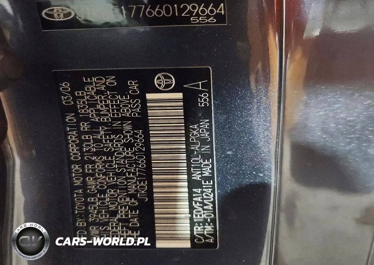 2006 Scion Tc Base VIN:JTKDE177660129664 - 12