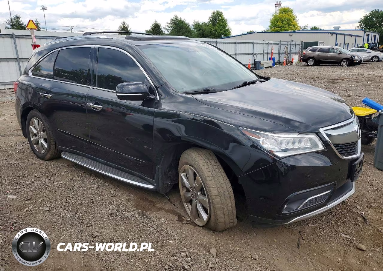 2016 Acura Mdx Advance VIN:5FRYD4H93GB012011 - 4