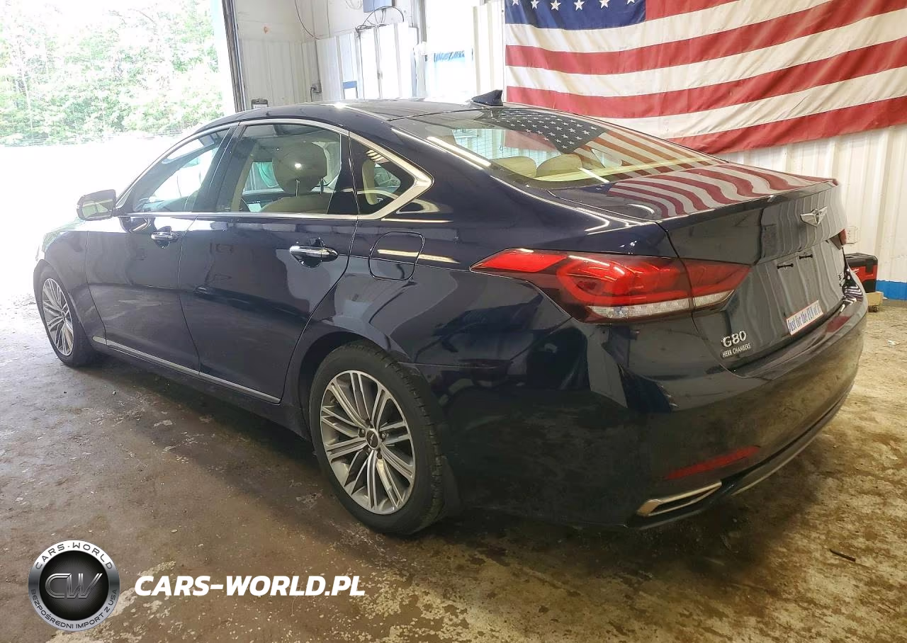 2018 Genesis G80 3.8 VIN:KMHGN4JE9JU251509 - 2