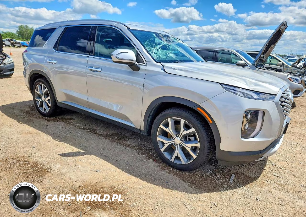 2021 Hyundai Palisade Sel VIN:KM8R3DHE1MU302204 - 4