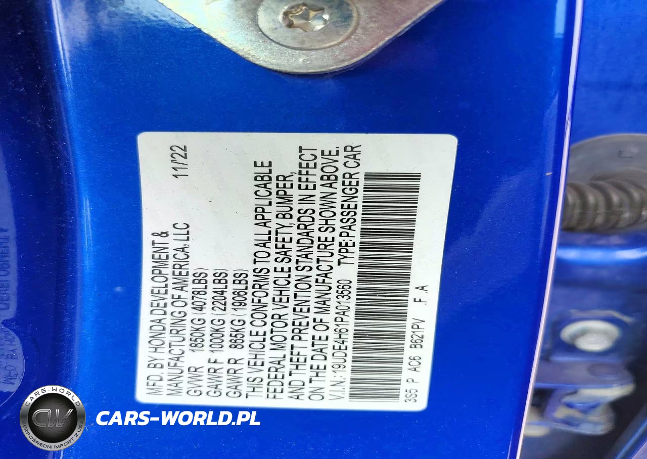 2023 Acura Integra A-Spec Tech VIN:19UDE4H61PA013560 - 12