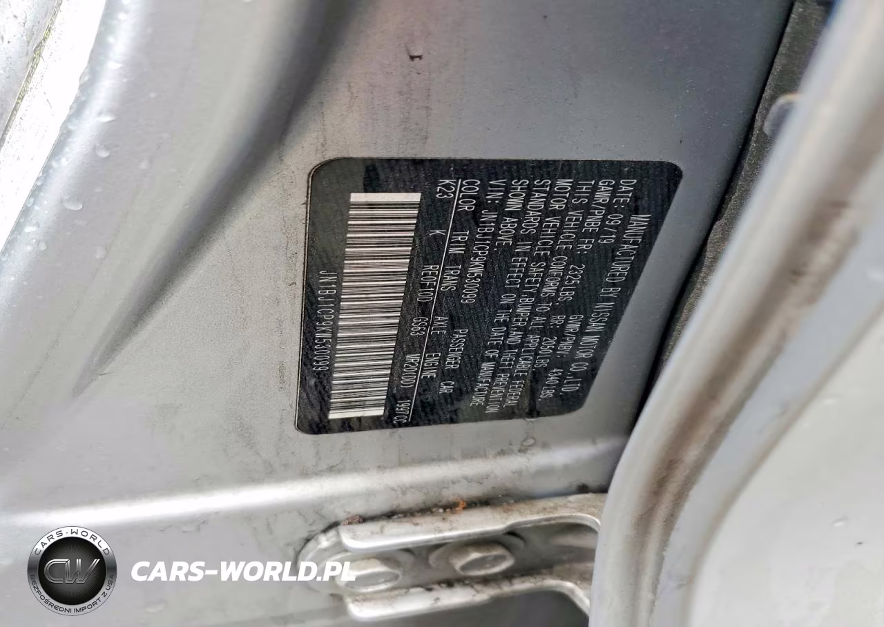 2019 Nissan Rogue Sport Sv VIN:JN1BJ1CP9KW530099 - 13