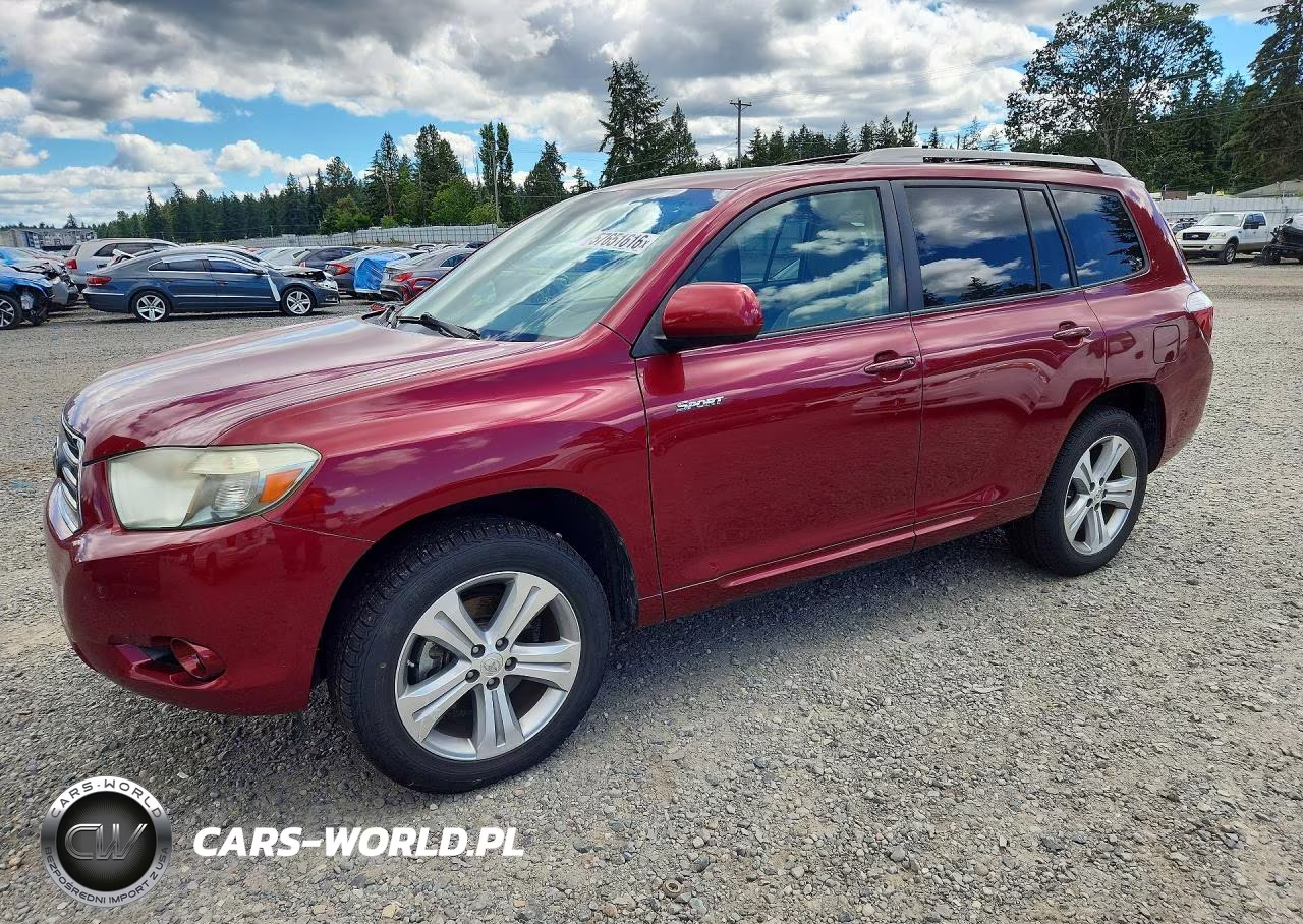 2008 Toyota Highlander Sport – zdjęcie 1 z 13